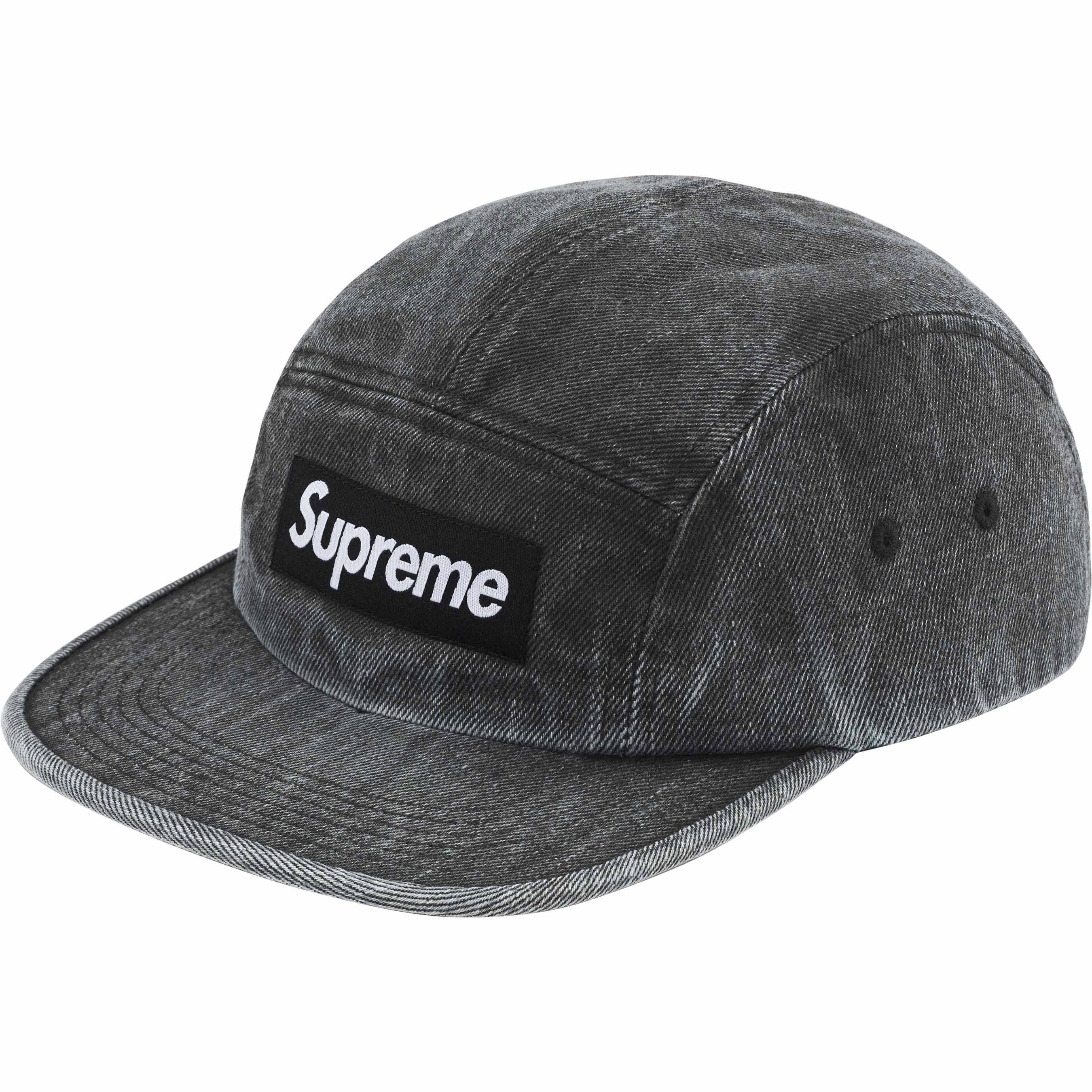 Coated Denim Camp Cap view 3